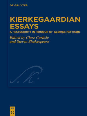 cover image of Kierkegaardian Essays